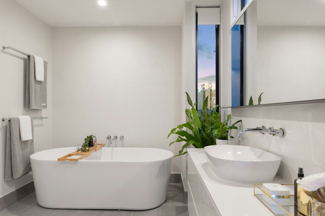 A renovated bathroom (illustrative stock photo)